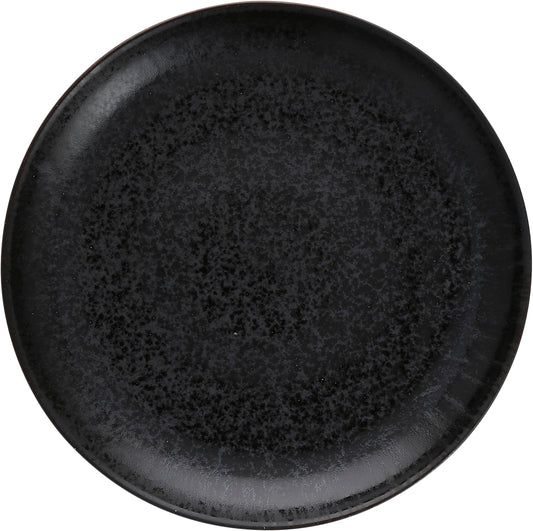 Fortessa Dinnerware SOUND MIDNIGHT Teller flach coupe 20cm für die Präsentation von Speisen