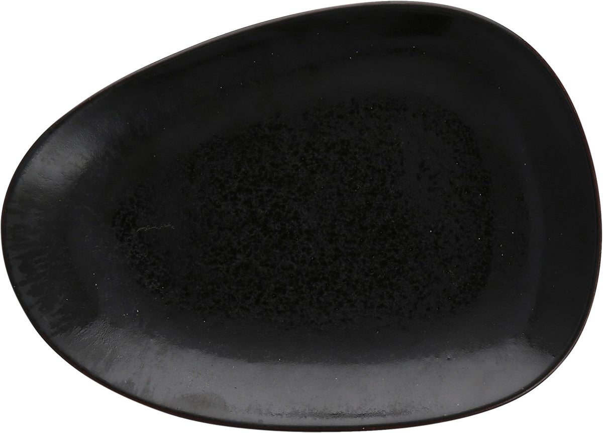 Fortessa Dinnerware SOUND MIDNIGHT Platte oval 20cm für elegante Speisenpräsentation