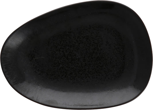 Fortessa Dinnerware SOUND MIDNIGHT Platte oval 20cm für elegante Speisenpräsentation