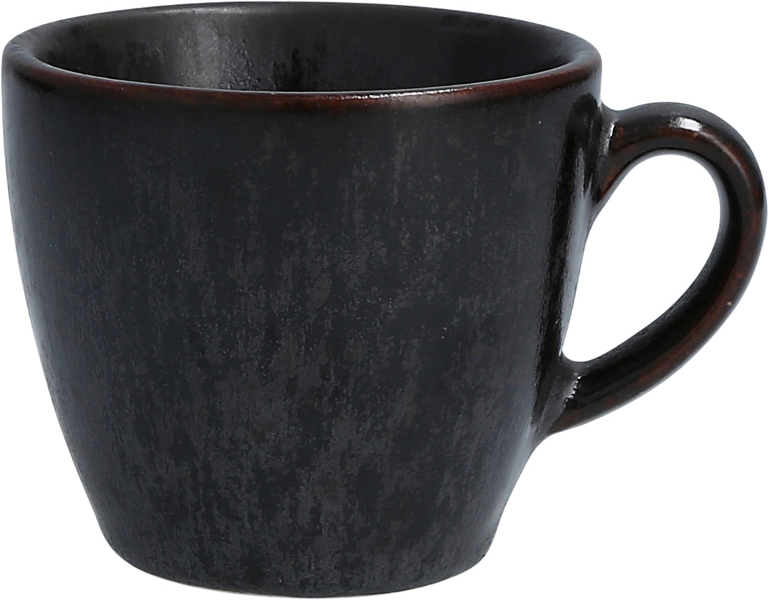 Fortessa Dinnerware SOUND MIDNIGHT Espresso-Tasse 0,09l für stilvolles Servieren von Espresso
