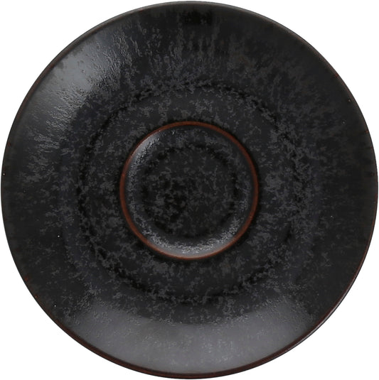 Fortessa Dinnerware SOUND MIDNIGHT Espresso-Untertasse 12cm für stilvolle Espresso-Präsentation