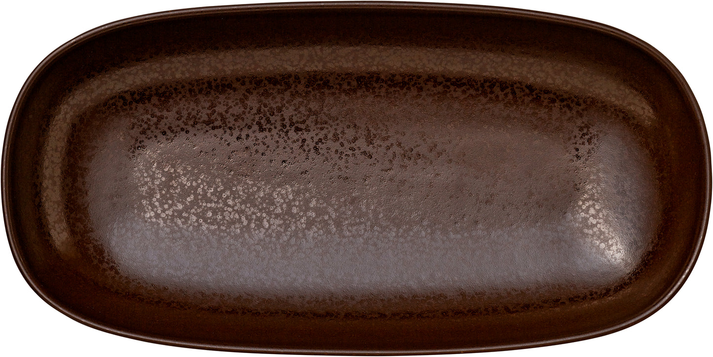 Fortessa Dinnerware NIVO MOKKA Platte tief 30 cm für die Präsentation von Speisen