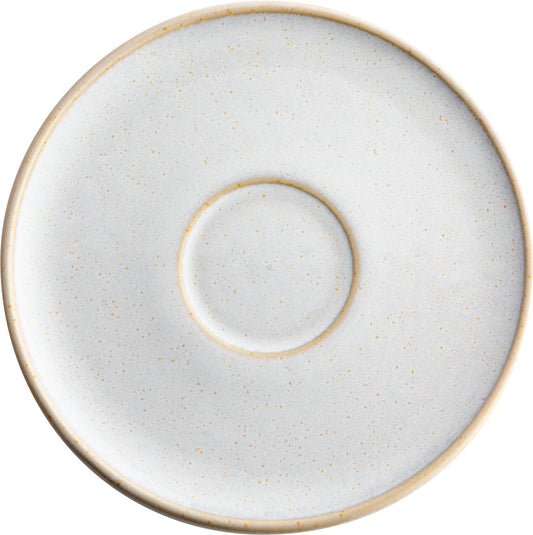 Fortessa Dinnerware NIVO MOON Kombi-Untertasse 15cm für Kaffee-Präsentation in der Gastronomie