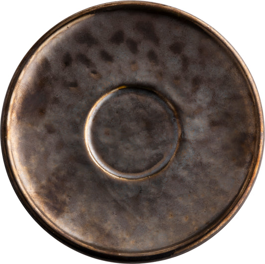 Fortessa NIVO METALLIC Espresso Untertasse 11,5cm für stilvolle Espresso-Präsentation