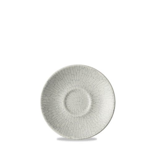 Churchill Super Vitrified Delta graue Untertasse für Gastronomie