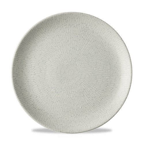 Churchill Super Vitrified Delta Grau Evolve Platte für Gastronomie