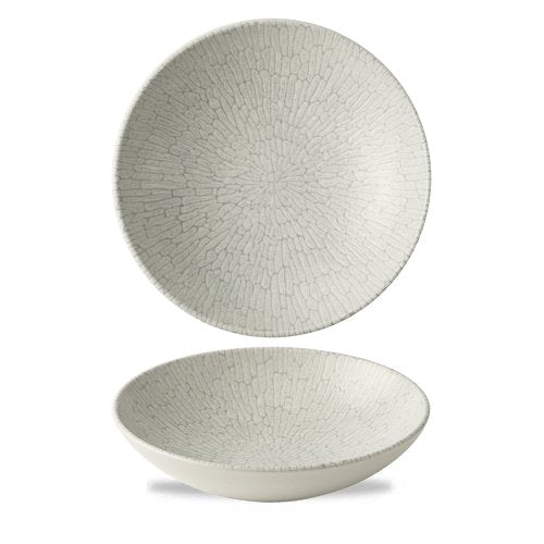 Churchill Super Vitrified Delta Grau Evolve Schale für Gastronomie