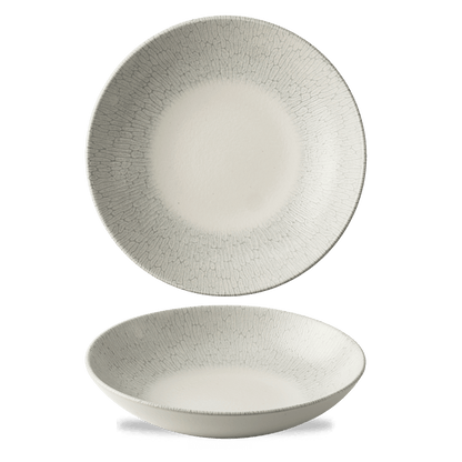 Churchill Super Vitrified Delta Grau Evolve Schale für Gastronomie und Catering