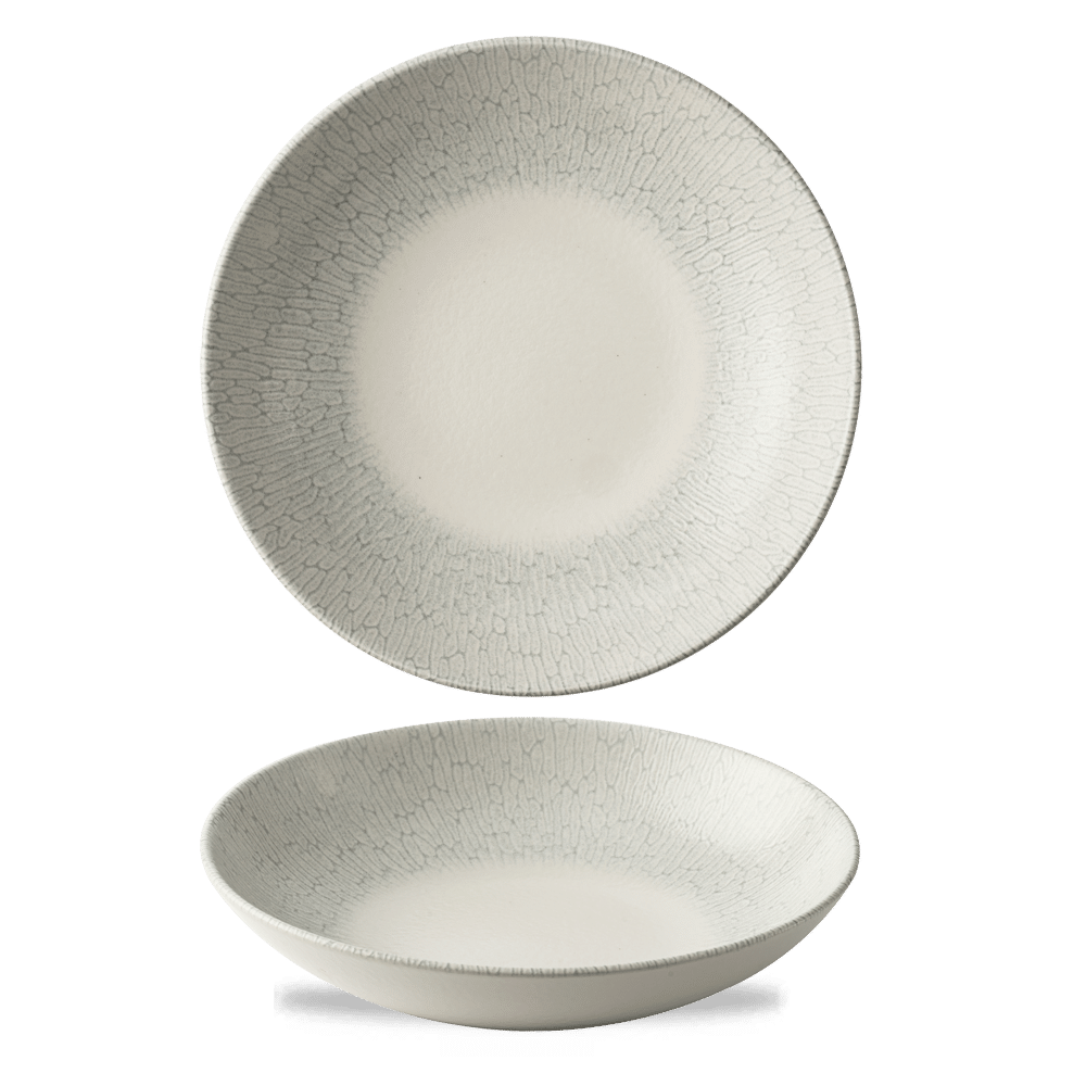 Churchill Super Vitrified Delta Grau Evolve Schale für Gastronomie und Catering