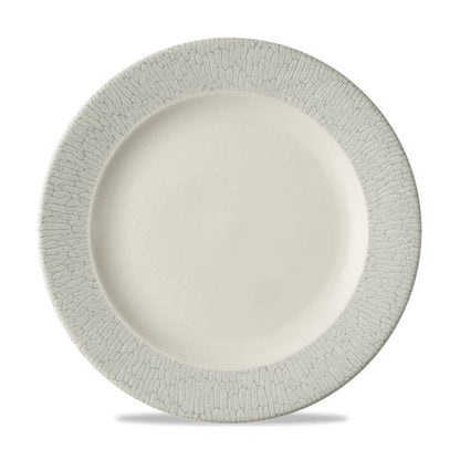 Churchill Super Vitrified Delta Grau Profilplatte für Gastronomie