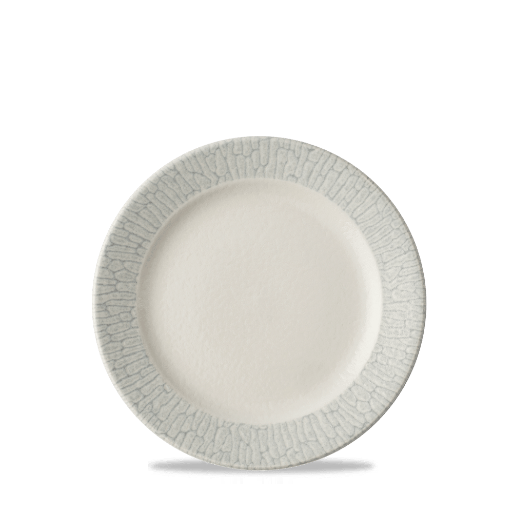 Churchill Super Vitrified Delta Grau Profilplatte für Gastronomie