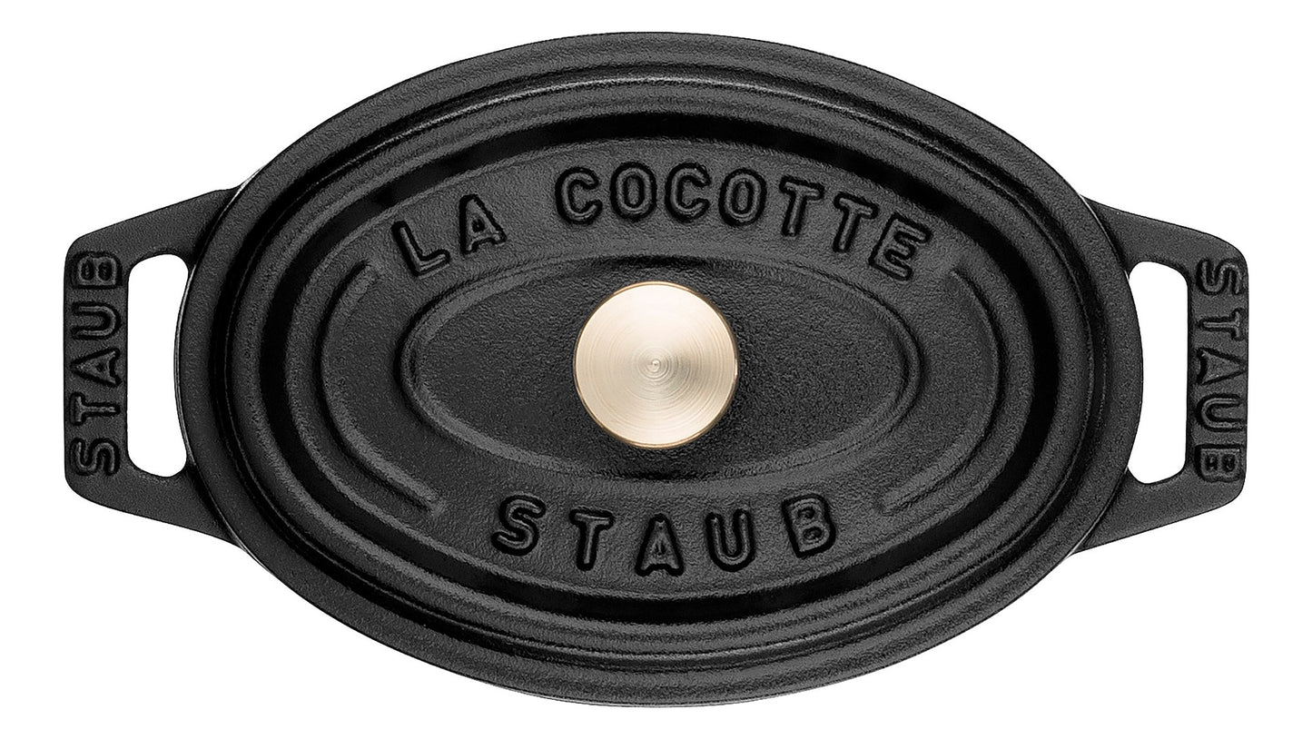 Staub Mini Cocotte 11 cm, ideal für kleine Portionen und vielseitigen Einsatz in der Küche.
