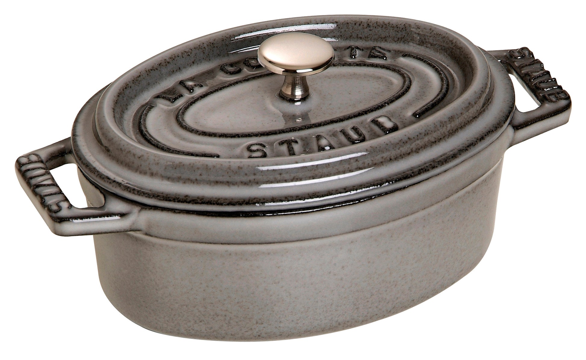 Staub Mini Cocotte, 11 cm aus Gusseisen zur Zubereitung kleiner Speisen