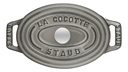 Staub Mini Cocotte, 11 cm aus Gusseisen zur Zubereitung kleiner Speisen