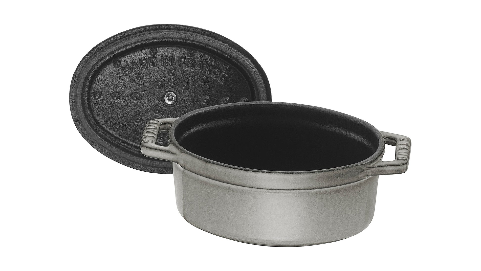 Staub Mini Cocotte, 11 cm aus Gusseisen zur Zubereitung kleiner Speisen