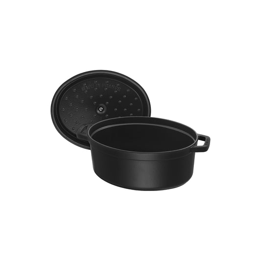 Staub Cocotte 27 cm aus Gusseisen – ideal zum Kochen und Braten