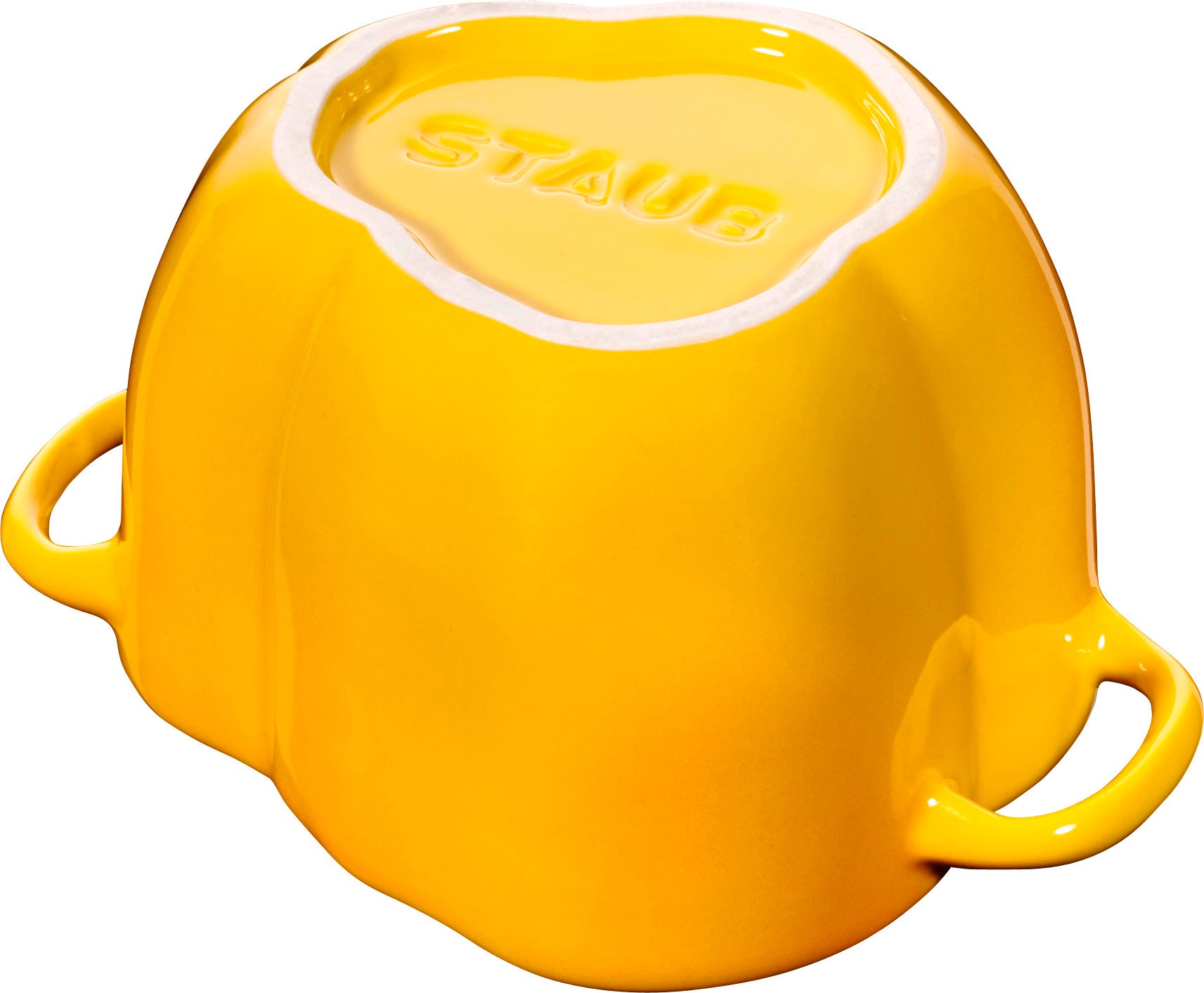 Staub Cocotte 11 cm in Gelb für die Zubereitung von Gerichten