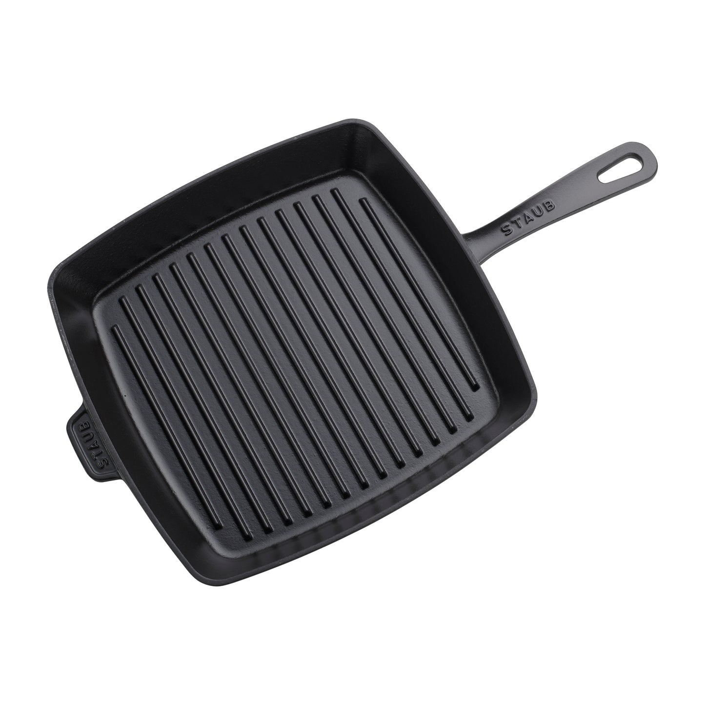Staub Grillpfanne, quadratisch, 30 x 30 cm, für Grill- und Bratgerichte