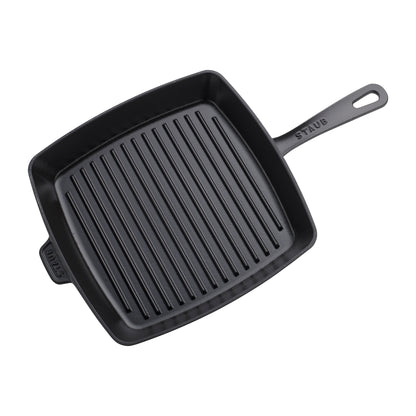 Staub Grillpfanne, quadratisch, 30 x 30 cm, für Grill- und Bratgerichte