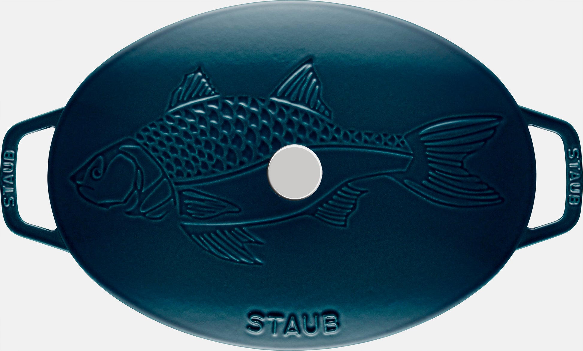 Staub Ofenform mit Deckel für die Zubereitung von Fischgerichten