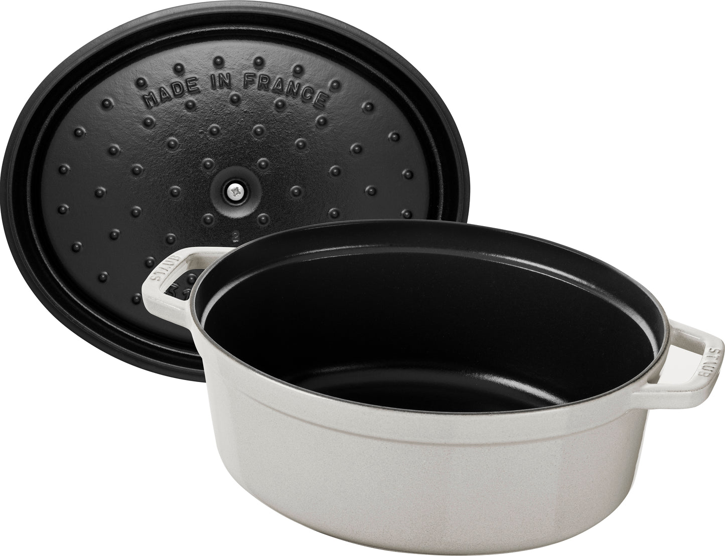 Staub Cocotte 23 cm aus Gusseisen für vielseitige Kochanwendungen