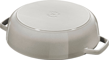 Staub Schmorpfanne Chistera, 28 cm - Multifunktionsbräter für saftige Gerichte