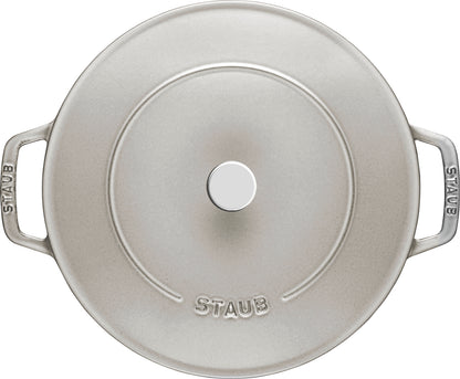Staub Schmorpfanne Chistera, 28 cm - Multifunktionsbräter für saftige Gerichte