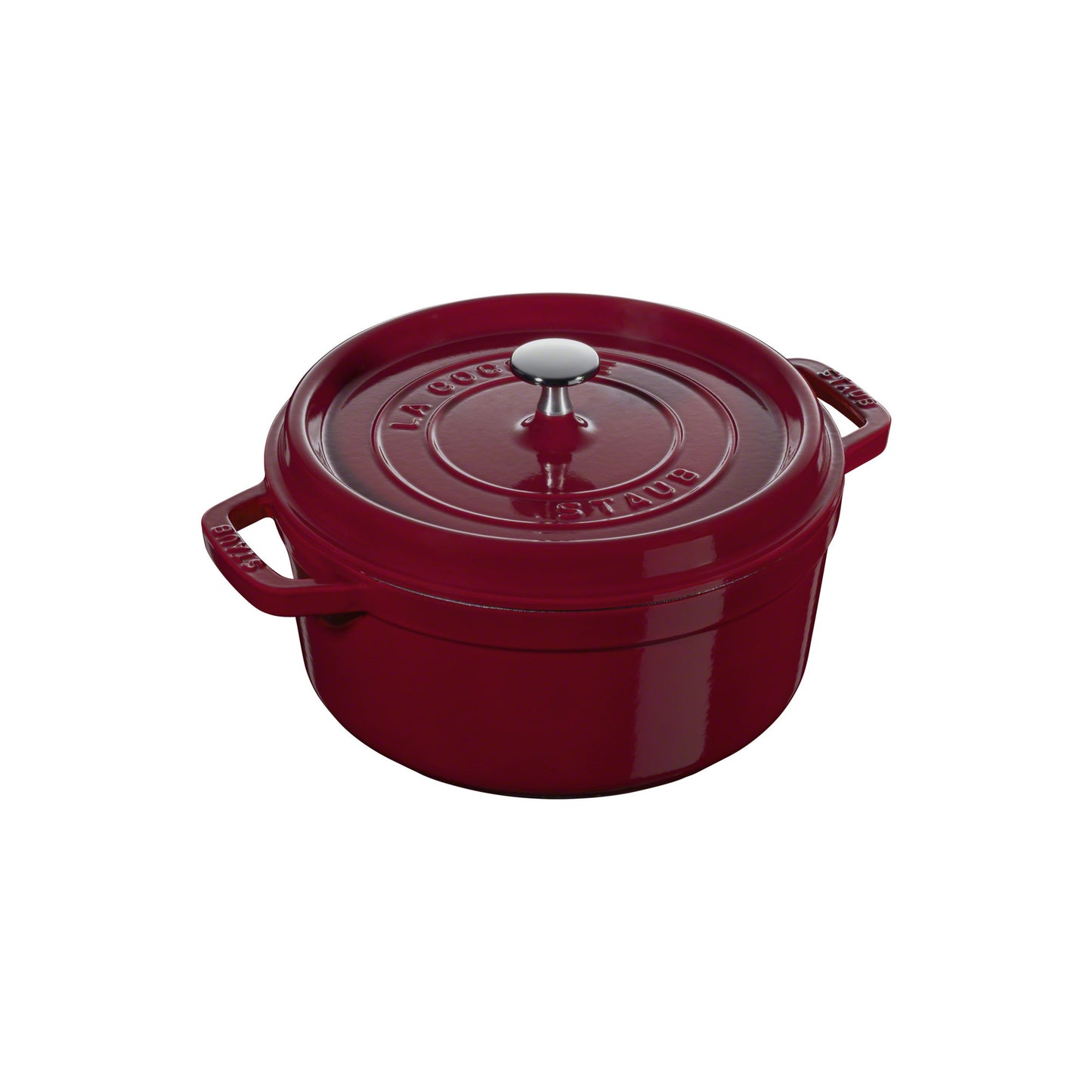 Staub Cocotte, 28 cm, Gusseisen für gleichmäßiges Kochen