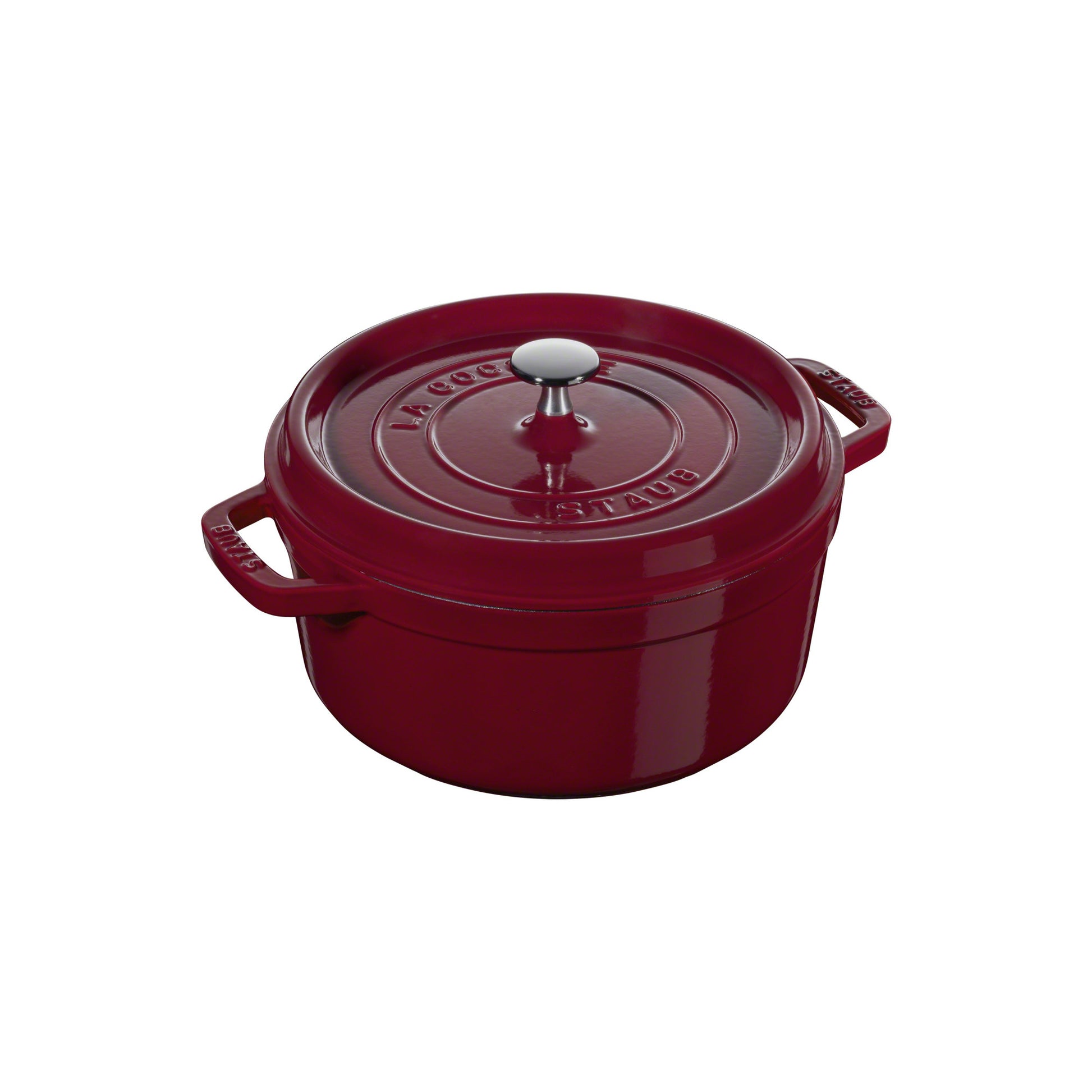Staub Cocotte, 28 cm, Gusseisen für gleichmäßiges Kochen
