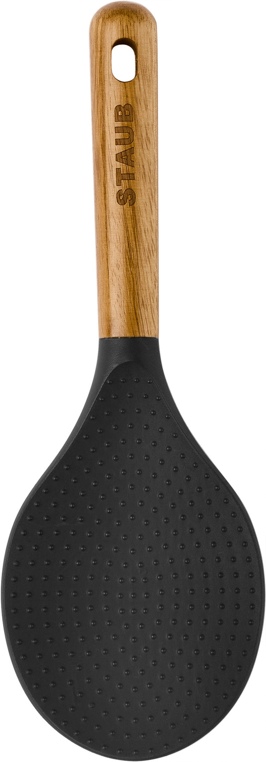 Staub Reislöffel aus Silikon zum Rühren und Servieren von Reis