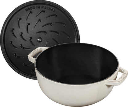 Staub La Marmite, 24 cm – Gusseisentopf für gleichmäßiges Kochen