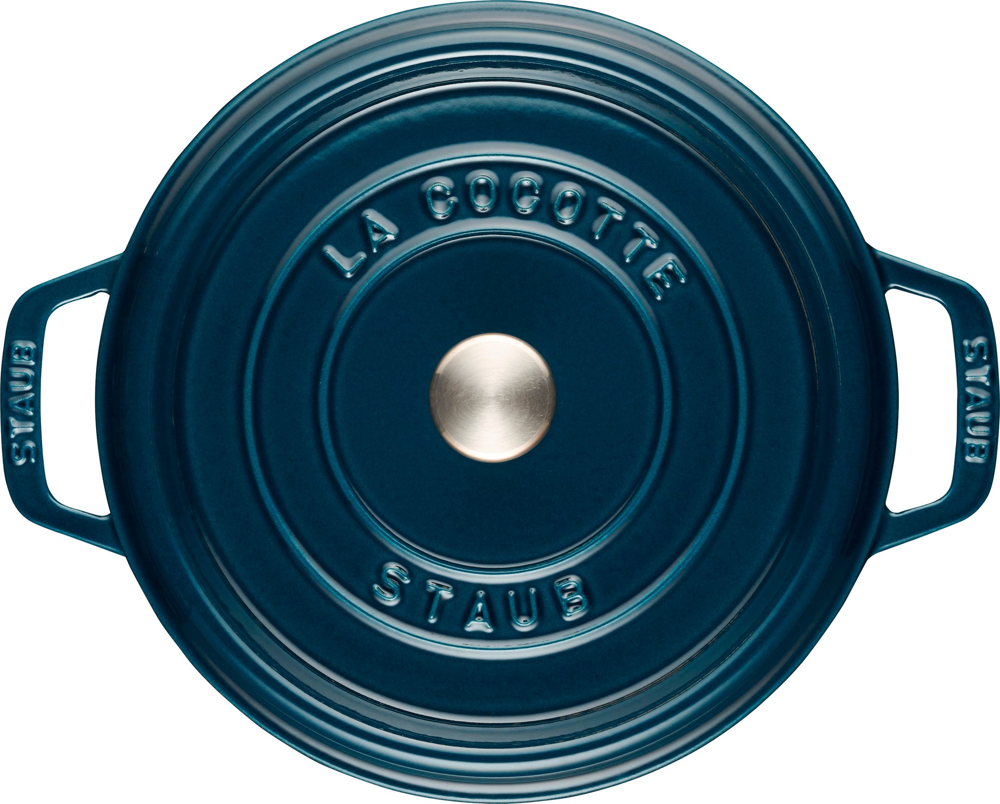 Staub Cocotte 24 cm aus Gusseisen für vielseitige Kochanwendungen