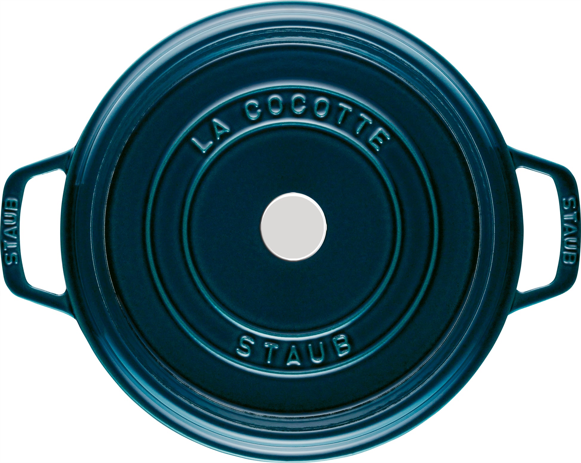 Staub Cocotte 26 cm aus Gusseisen für gleichmäßiges Kochen