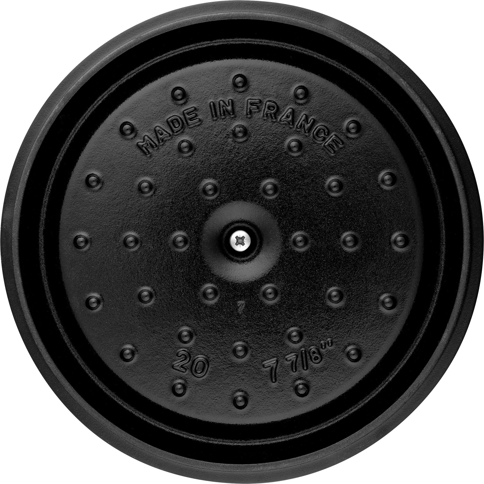 Staub Cocotte 20 cm aus Gusseisen für gleichmäßiges Garen