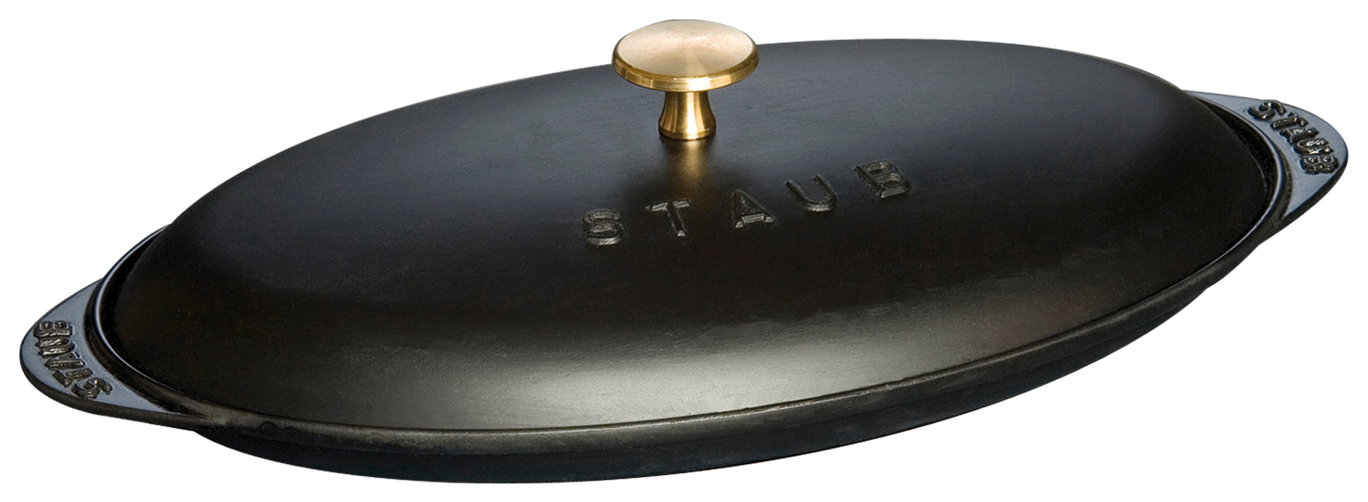 Staub Ofenform mit Deckel aus Gusseisen für die Zubereitung von Fisch