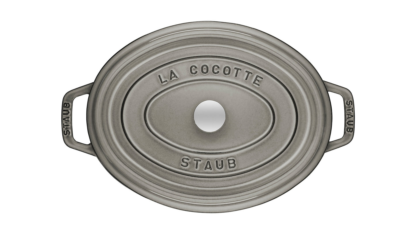 Staub Cocotte, 17 cm aus Gusseisen für Eintöpfe und Schmorgerichte