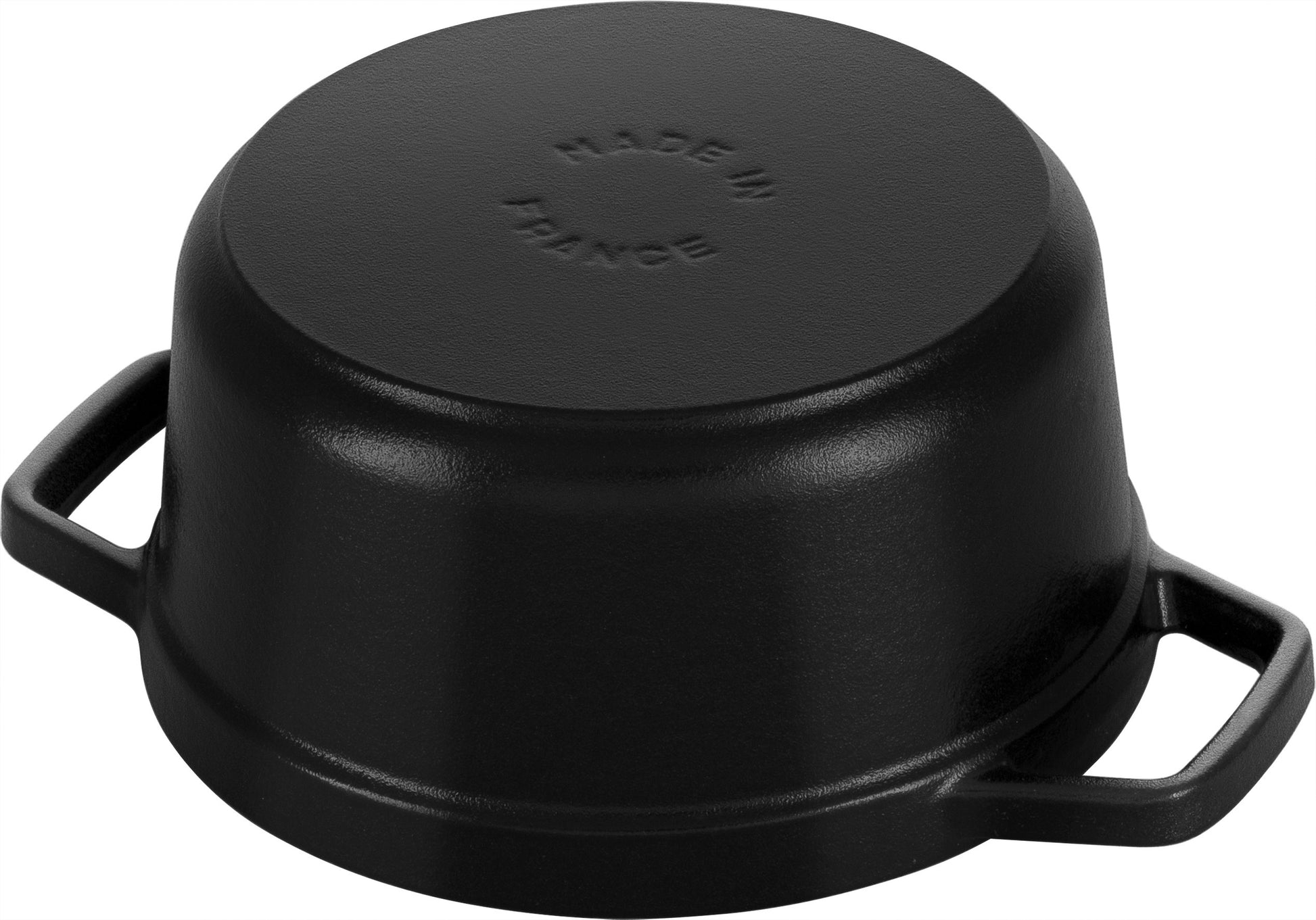 Staub Cocotte 20 cm aus Gusseisen für vielseitige Kochanwendungen