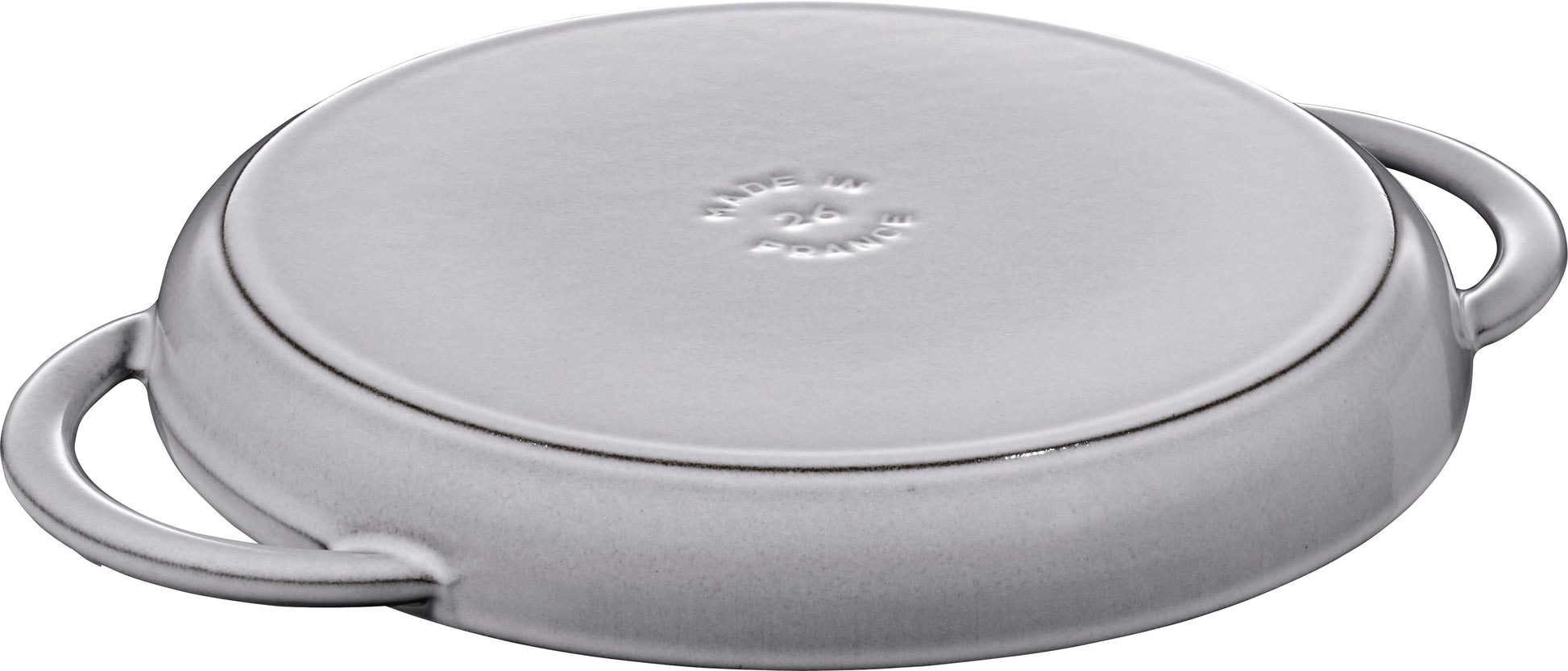 Staub Grillpfanne 26 cm aus Gusseisen für Grillgerichte