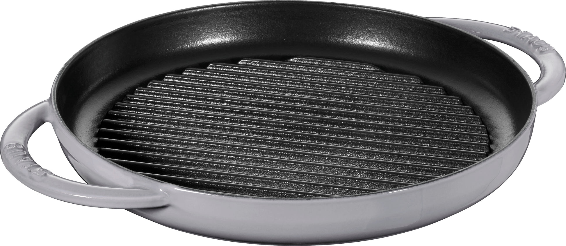 Staub Grillpfanne 26 cm aus Gusseisen für Grillgerichte