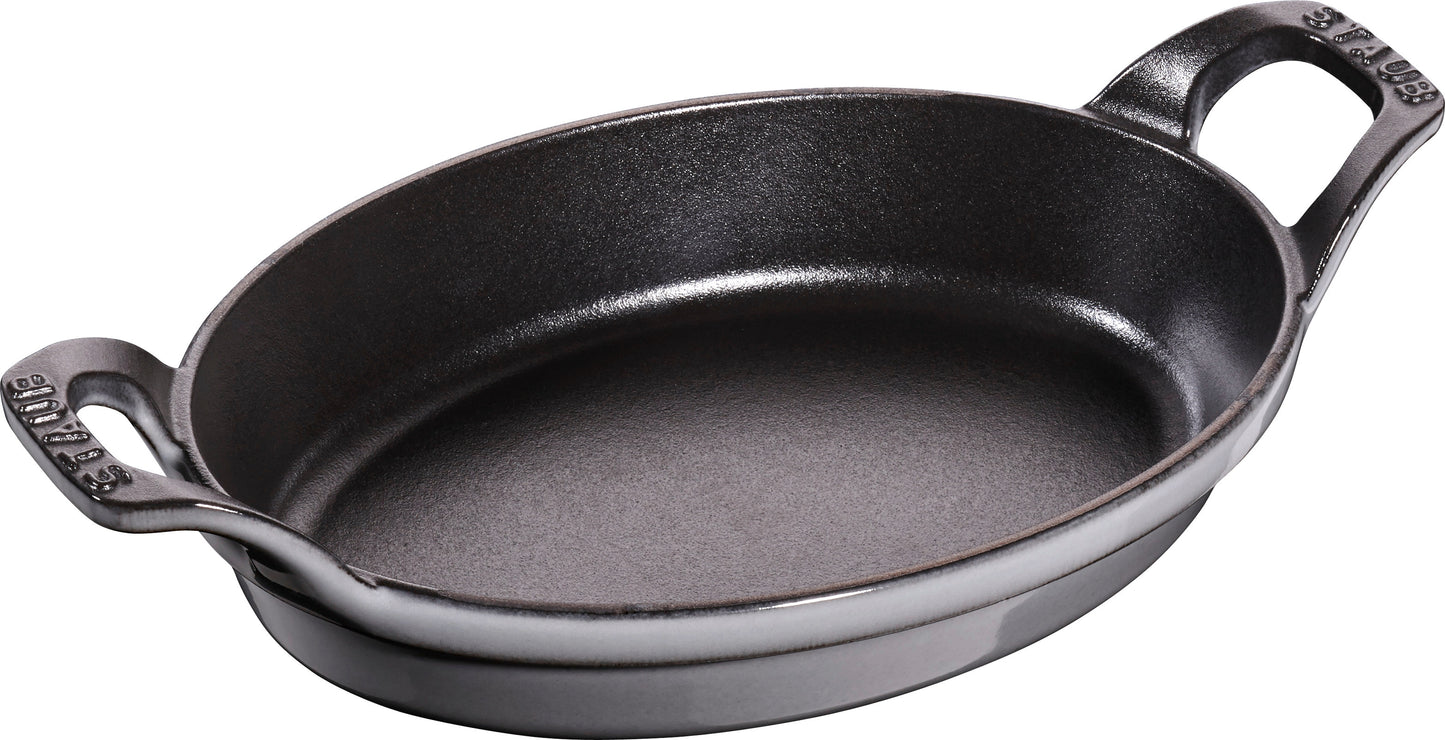 Staub Ofenform aus Gusseisen für die Zubereitung von Aufläufen und Gratins