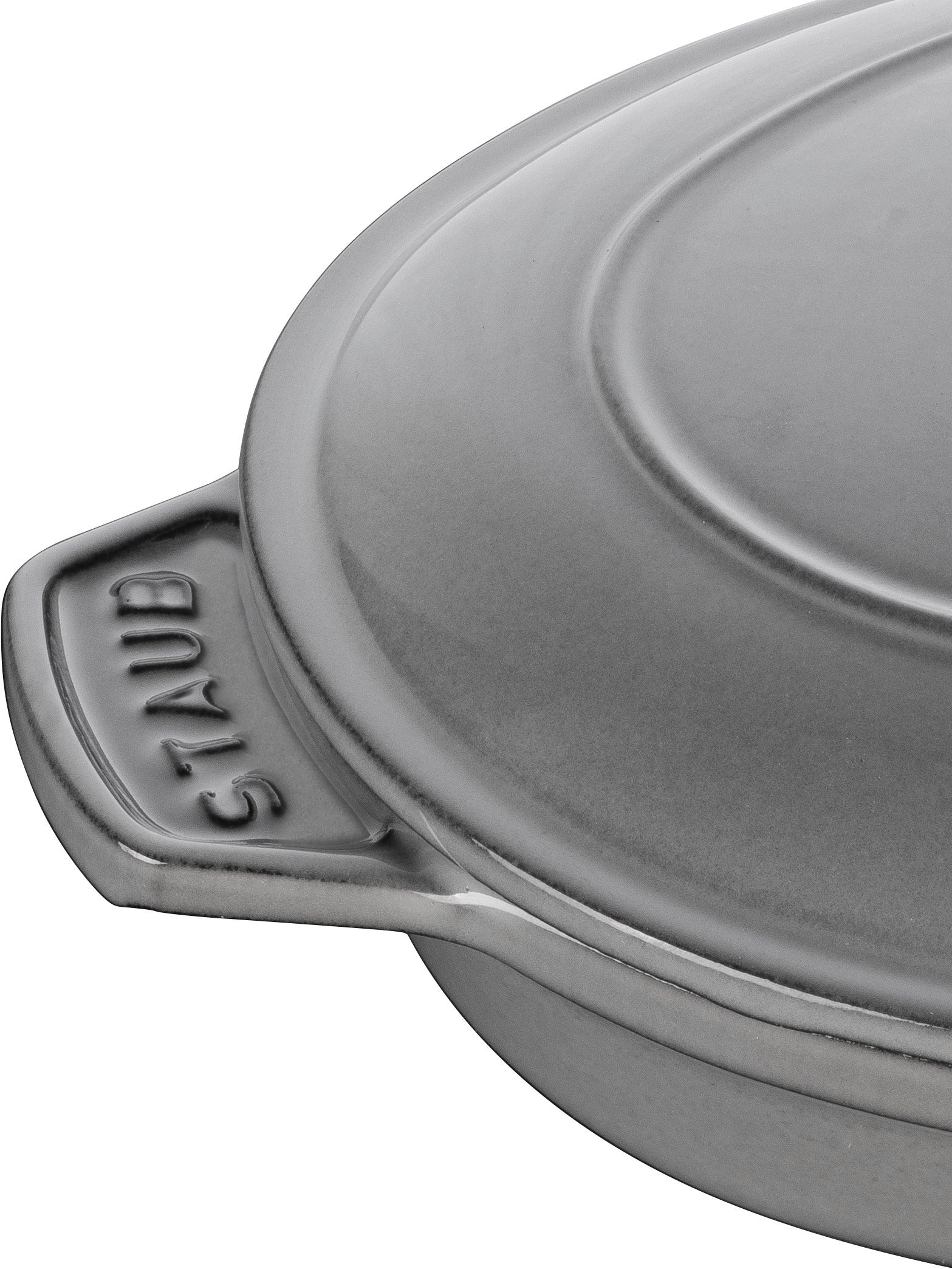 Staub Ofenform mit Deckel aus Gusseisen für Gratins und Aufläufe