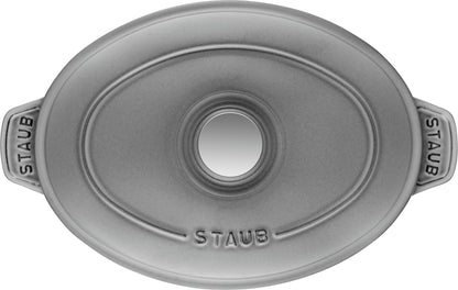 Staub Ofenform mit Deckel aus Gusseisen für Gratins und Aufläufe