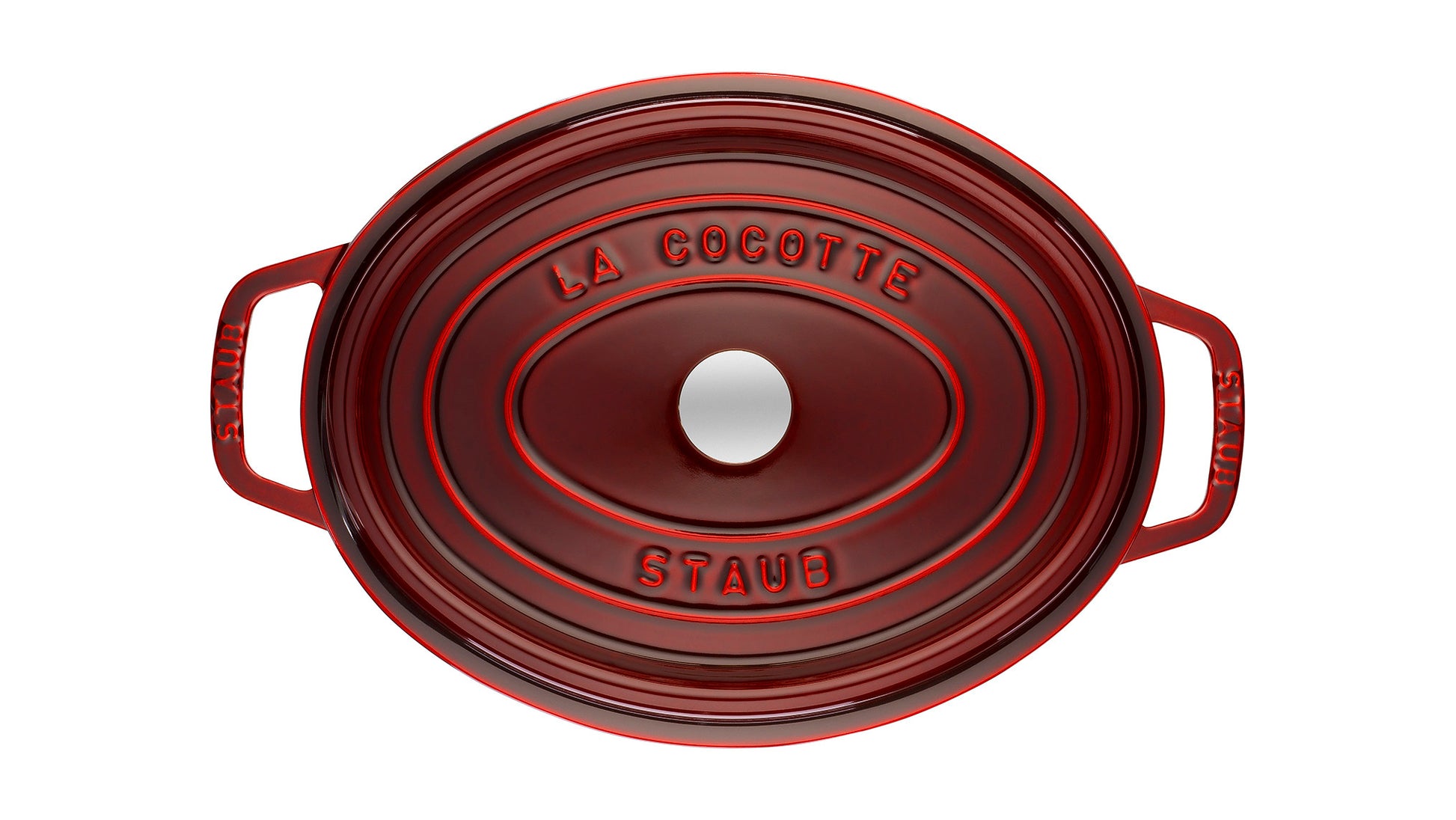 Staub Cocotte, 33 cm, oval, aus Gusseisen für schmackhafte Gerichte