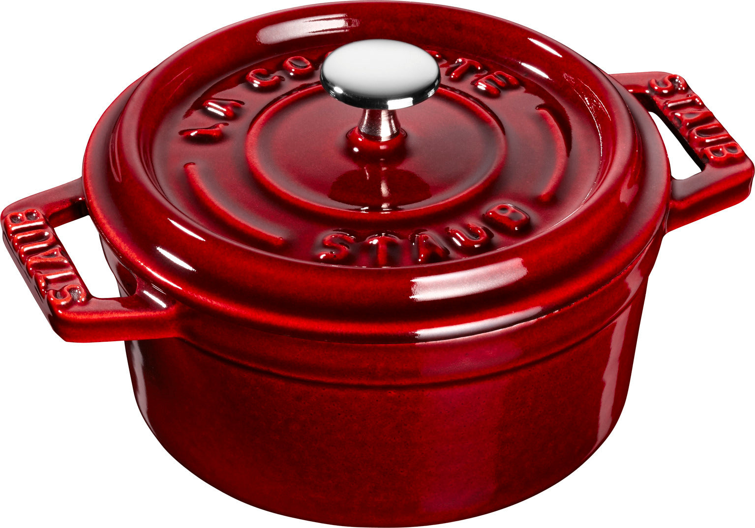 Staub Mini Cocotte, 10 cm, Gusseisen, ideal für individuelle Portionen