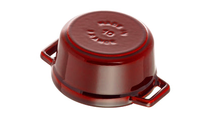 Staub Mini Cocotte, 10 cm, Gusseisen, ideal für individuelle Portionen