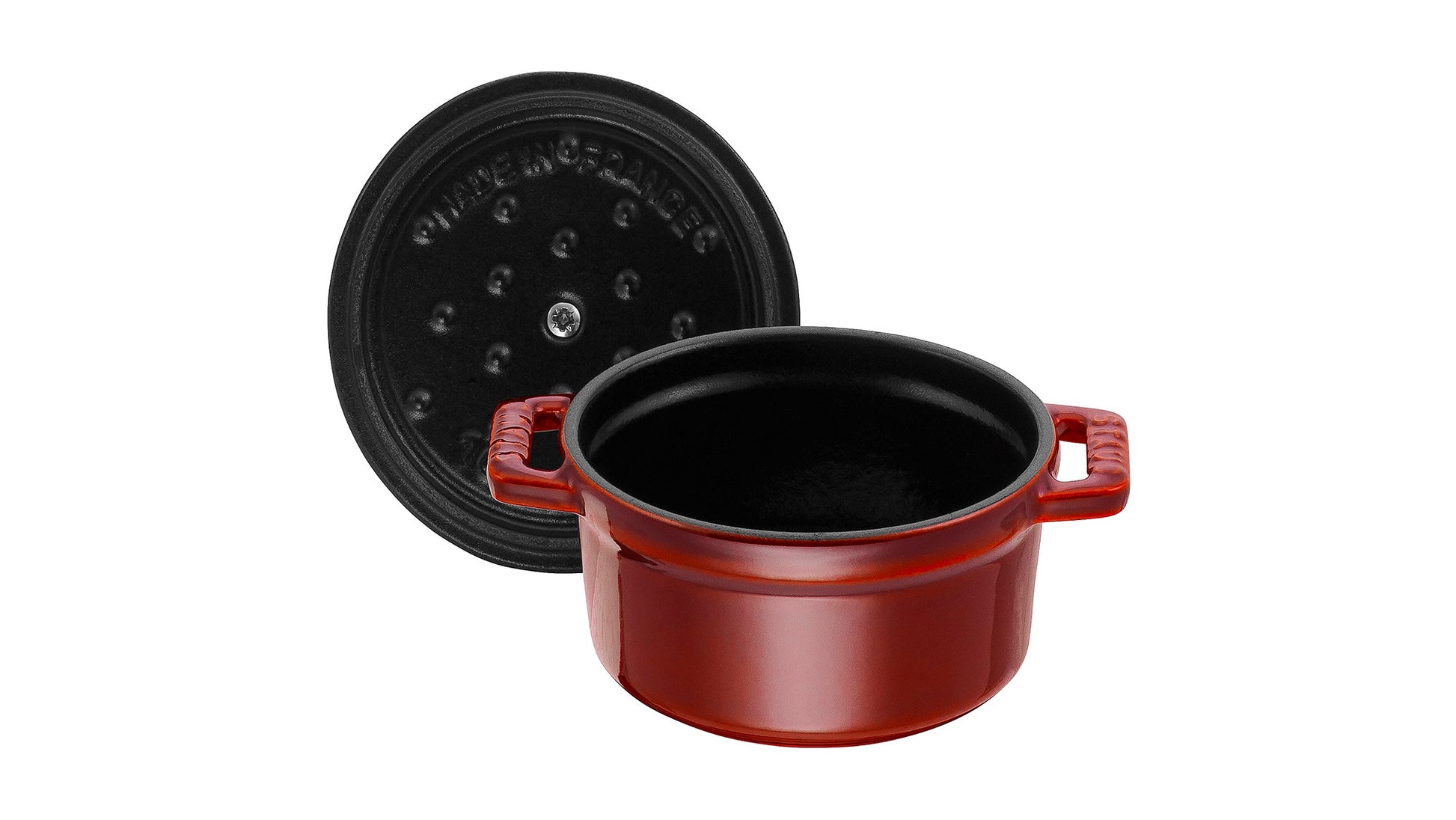 Staub Mini Cocotte, 10 cm, Gusseisen, ideal für individuelle Portionen