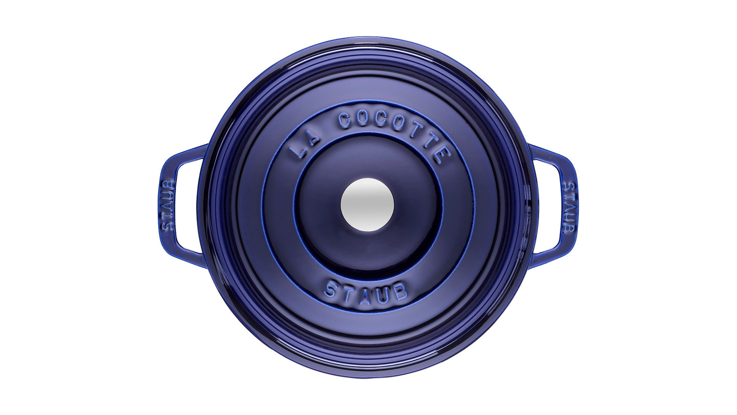 STAUB Cocotte 26 cm in Dunkelblau für die Zubereitung von Gerichten