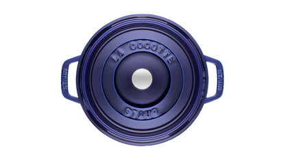 STAUB Cocotte 26 cm in Dunkelblau für die Zubereitung von Gerichten