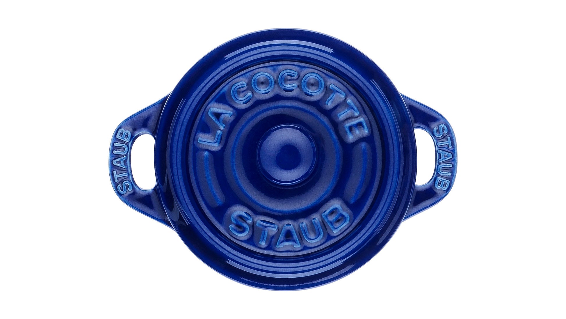 STAUB Mini Cocotte, 10 cm, dunkelblau, ideal für individuelle Portionen