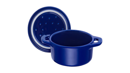 STAUB Mini Cocotte, 10 cm, dunkelblau, ideal für individuelle Portionen